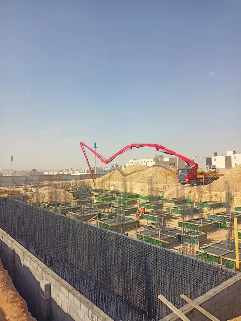 متابعة صب القواعد